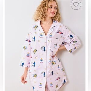 Print fresh Happily Ever After - Sleep Shirt - Blush